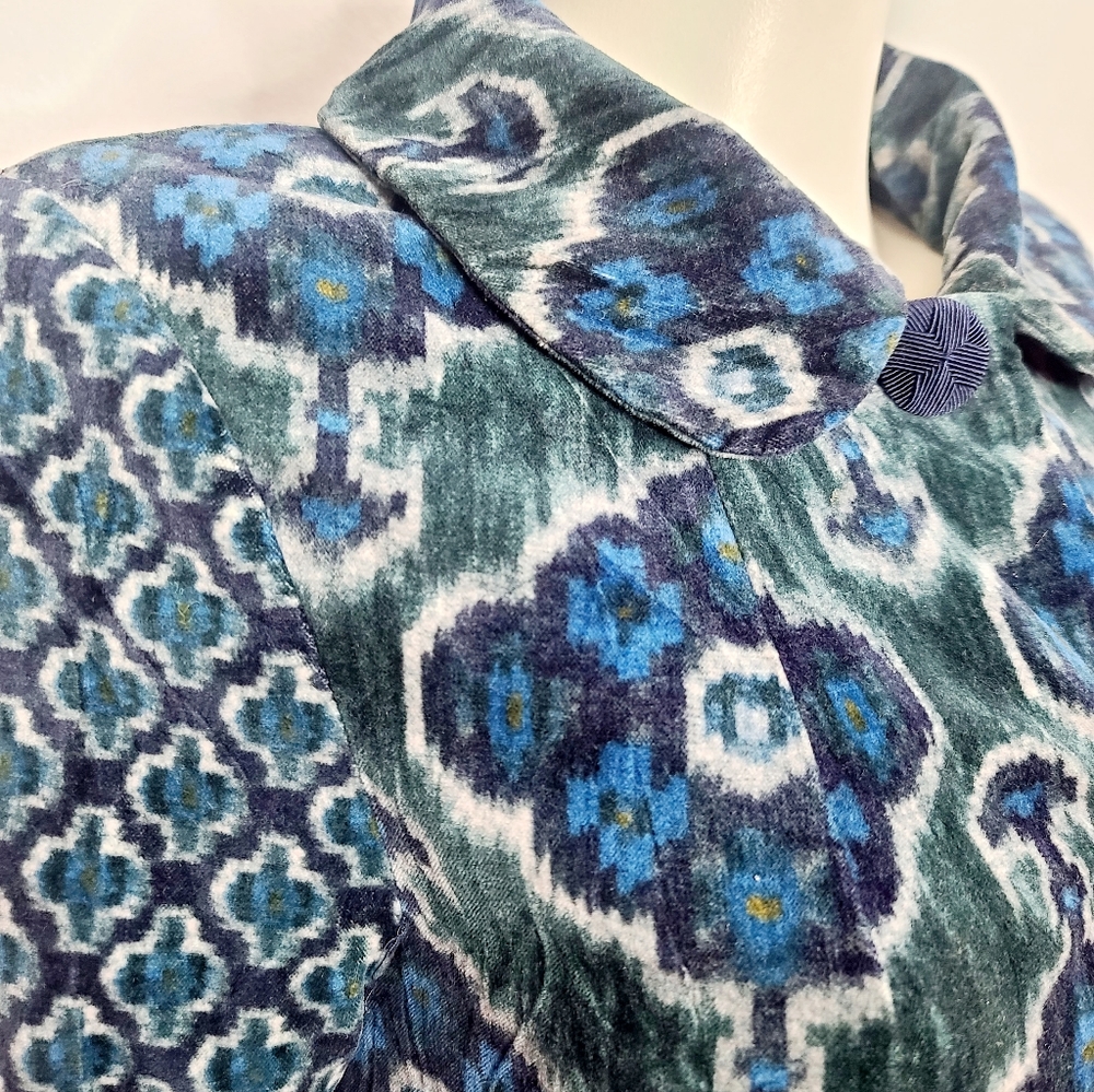 Anthropologie Elevenses Velvet Coat - Picture 3 of 12